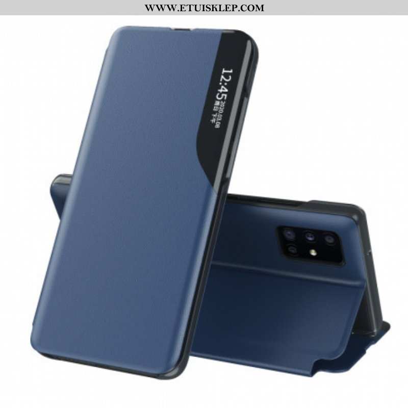 Etui Na Telefon do Samsung Galaxy A51 5G Kolory Sztucznej Skóry